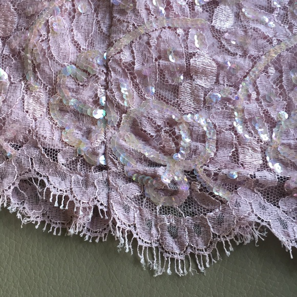 Vintage Jessica McClintock Sequin Dress - XS-S - Picture 3 of 8